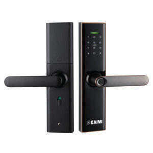Khóa vân tay Kaimi viền đồng